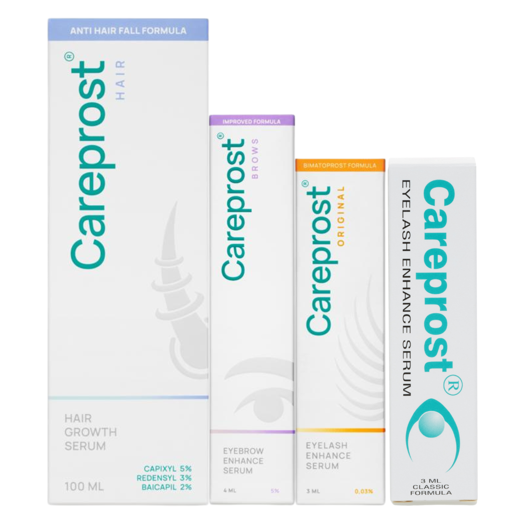 Набор для роста ресниц и бровей Карепрост